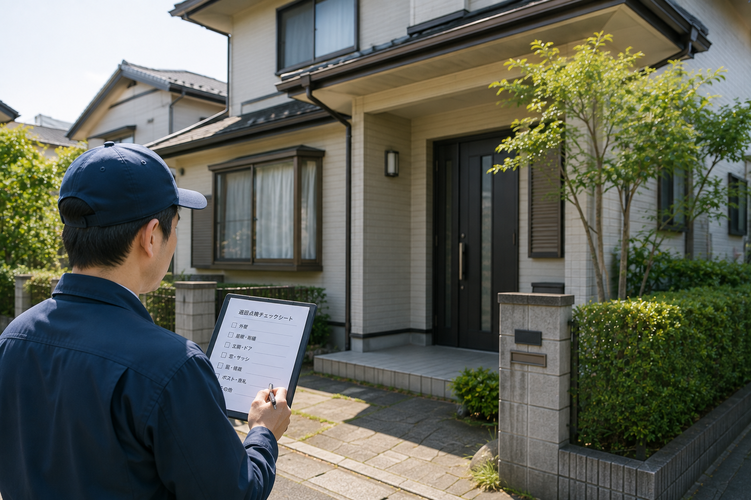 空き家・留守宅の巡回確認