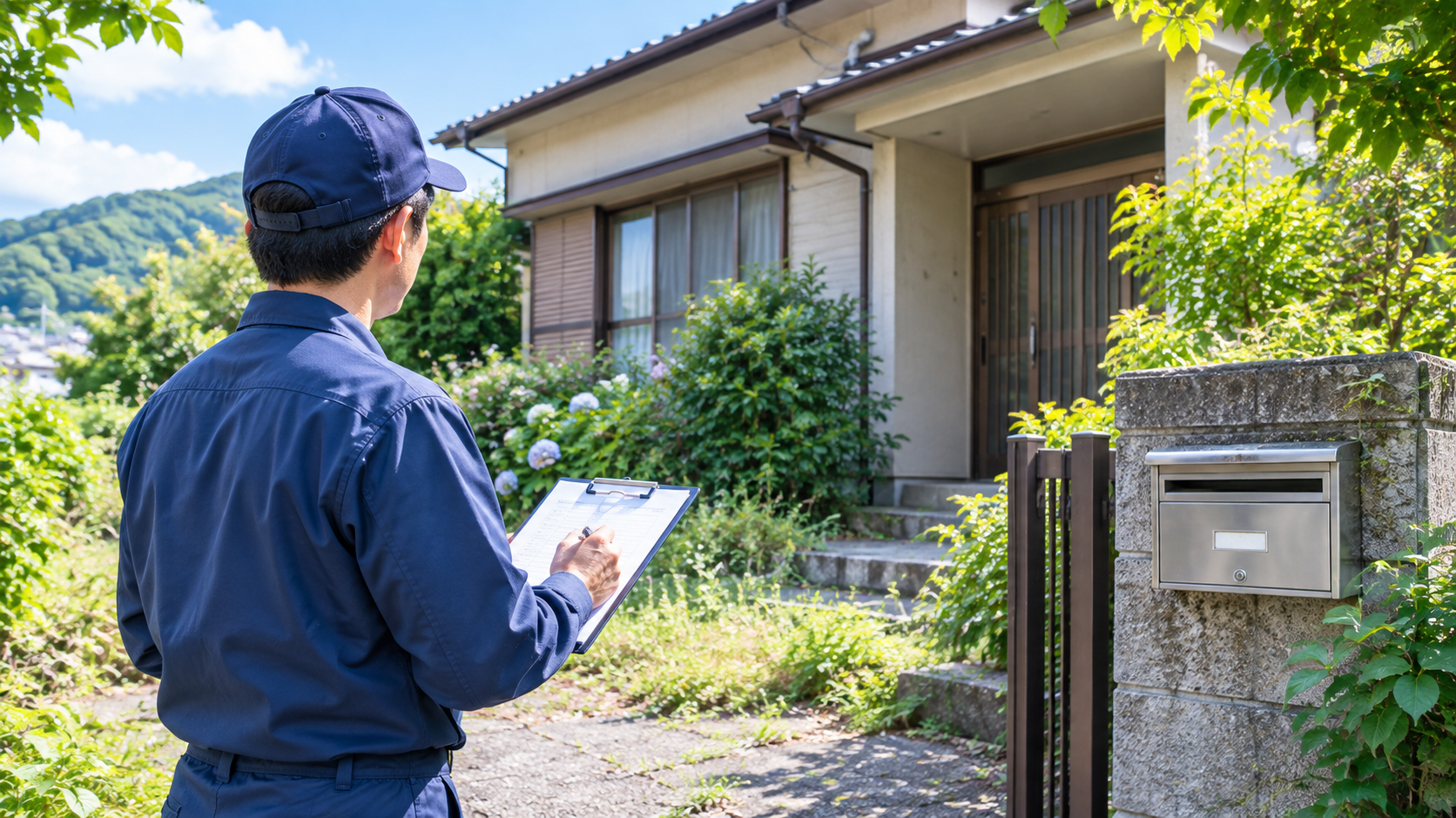 伊豆の空き家や別荘を現地で確認する空き家スポット巡回サービス
